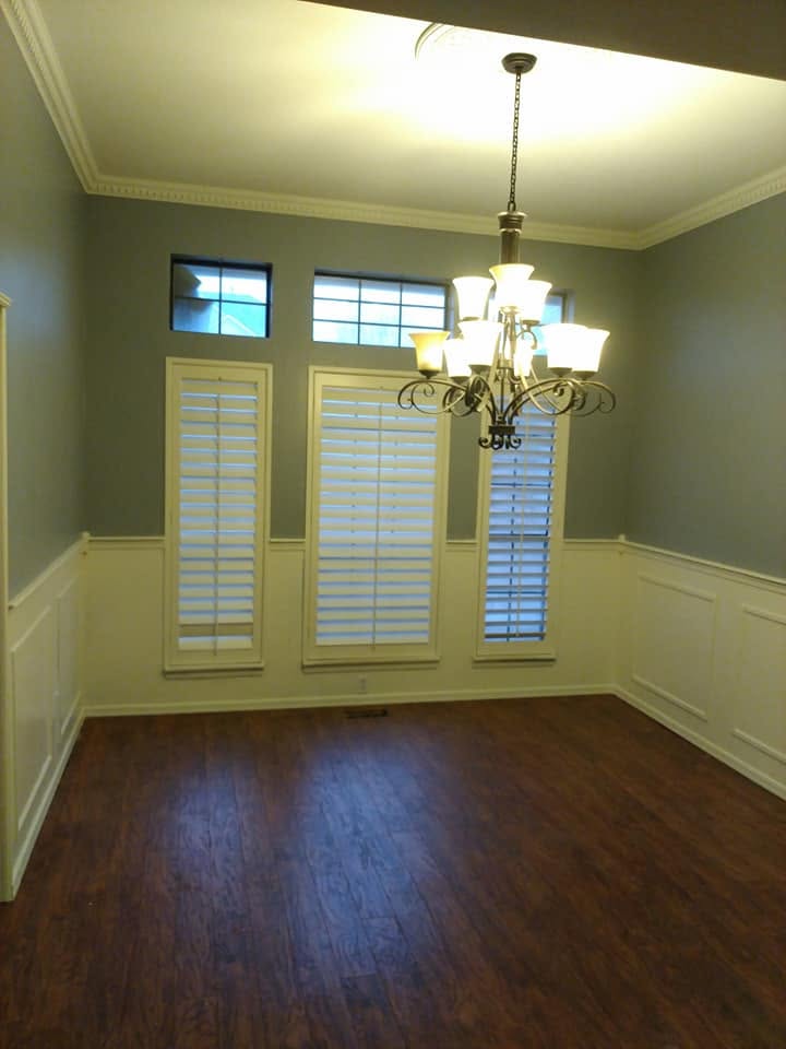 Master bedroom interior painting