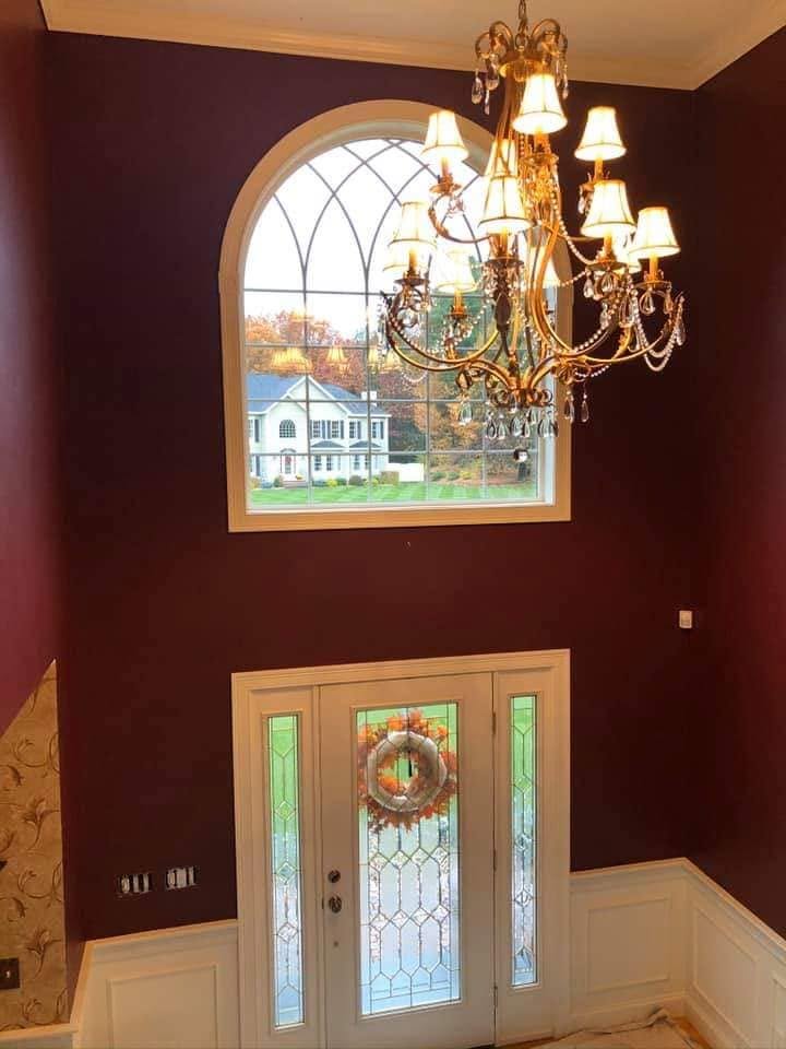 Interior painting project in Oklahoma City