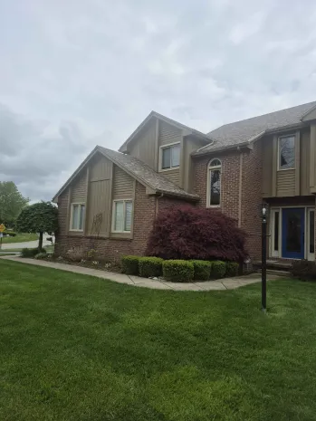 Exterior painting project in Oklahoma City