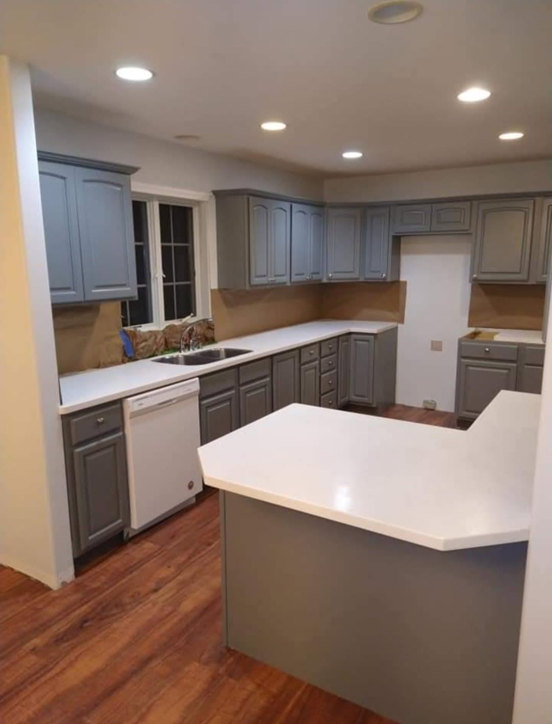 Kitchen cabinet refinishing